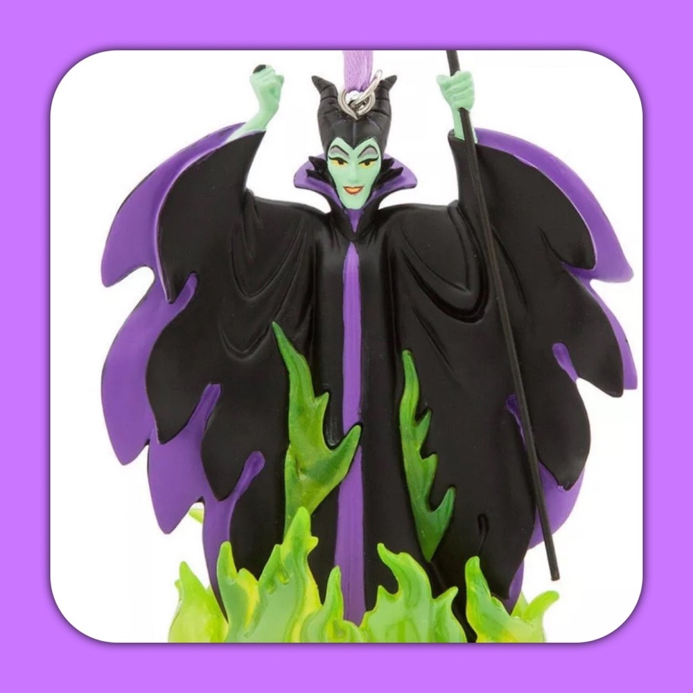 2017 Disney Store Maleficent Sketchbook Ornament